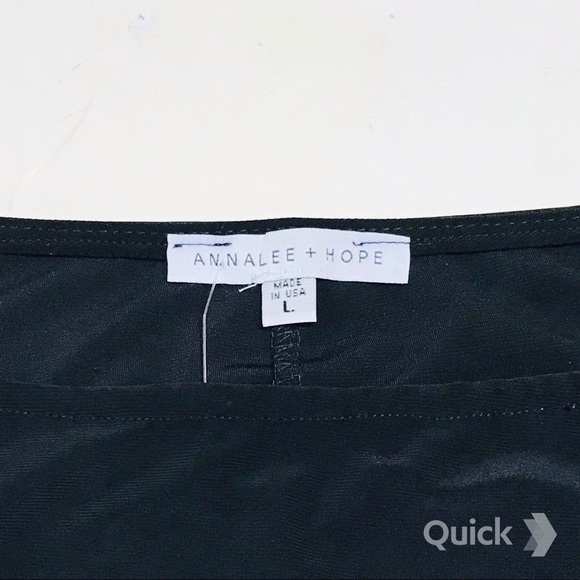 L - NWT Annalee + Hope Long Sheer Sleeve Top - Picture 7 of 9